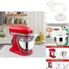 For Kitchen Aid Steel Mixing Bowl Fermentation Lid With Splash Cover For Home Baking