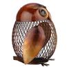 TOOARTS Owl Shaped Metal   Box Home Furnishing Articles Crafting