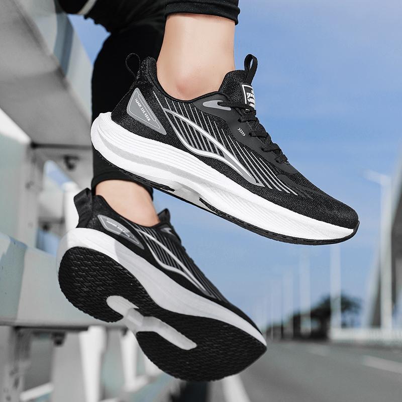 New Fashion Men Women Running Shoes with Breathable Mesh Sneakers Ultra Light Comfort Tennis Shoes Non-slip Gym Training Shoes