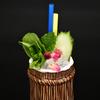410ml Ceramic Tiki Mug Creative Porcelain Beer Wine Mug Cup Bar Tool