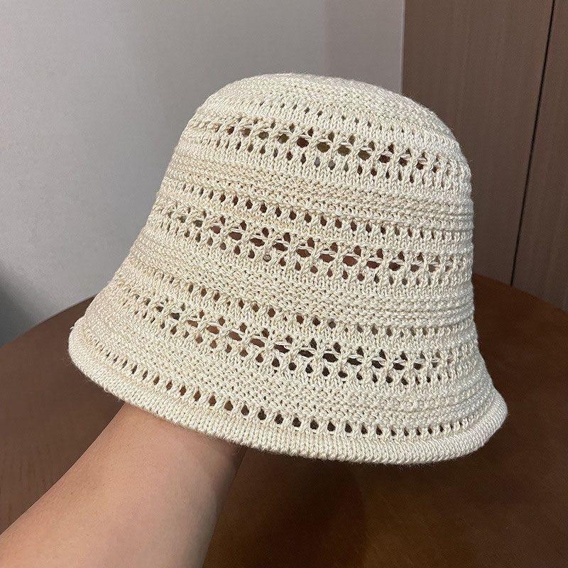 

Hat summer sunscreen sun hat big head circumference sun hat foldable color woven bucket hat seaside hat One size fits all