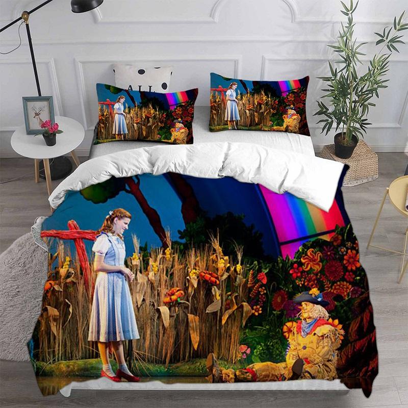 The Wizard of Oz Bedding Sets Comforter Quilt Bed Cover Duvet Cover Pillow Case 2-3 Pieces Sets Kids Adult Size