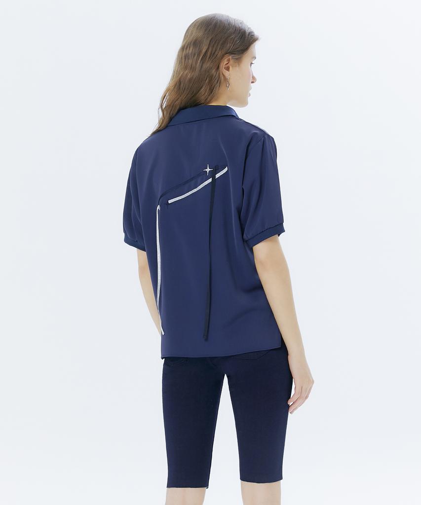 THE STUDIO K Comet Top_Navy