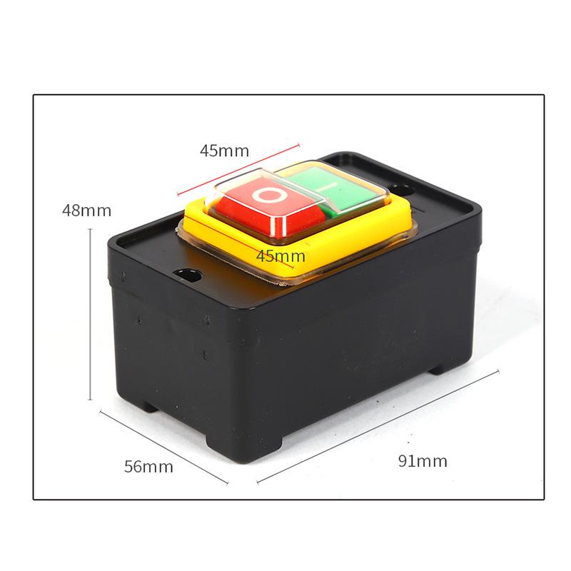 Waterproof Control Button Switch for KAO-5M and KAO-10KH Drill Press or Car Wash/Cutting Machines