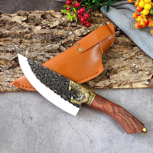 Handmade Forged Kitchen Chef Knife Sashimi Knives Meat Cleaver Slicing Butcher Knife Fruit Cooking Tools