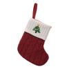 1PC Xmas Socks Colorful English Letters Embroidered Christmas Stocking