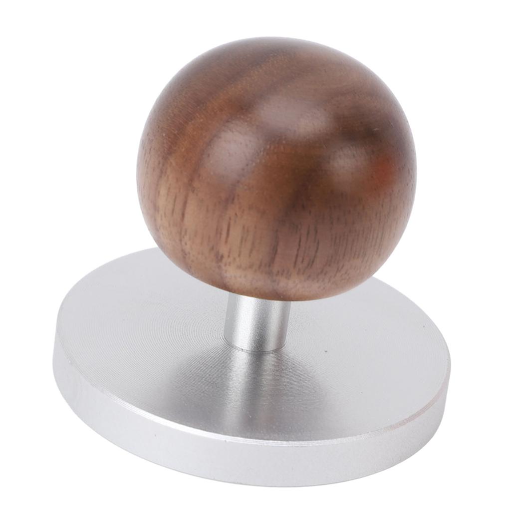 Coffee Tamper Wooden Handle Professional Uniform Pressing Small Coffee Tamping Tool for Home Cafe