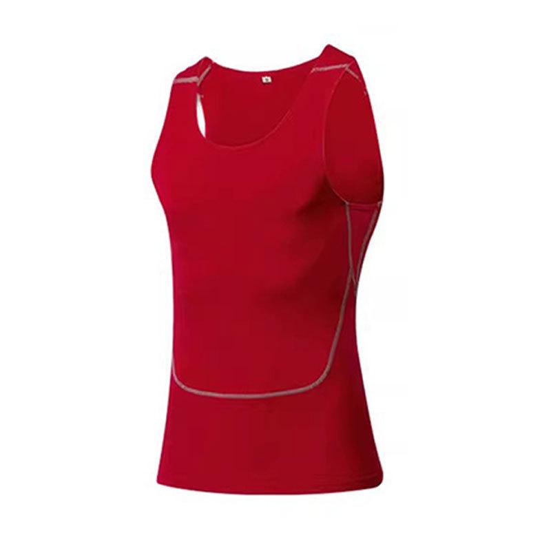 Men's Breathable Quick-Dry Slim Fit Sports Vest for Running, Training, and Basketball