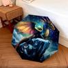 1 PC Automatic Folding Umbrella - Fantasy Dragon Pattern, Portable & Foldable Design with 8 Ribs, Christmas Birthday Gifts