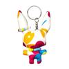 [Gift from the Gods] Thai Monster Doll, amulet doll that eats evil spirits and wards off evil spirits. Keychain, Random Color (Rabbit).