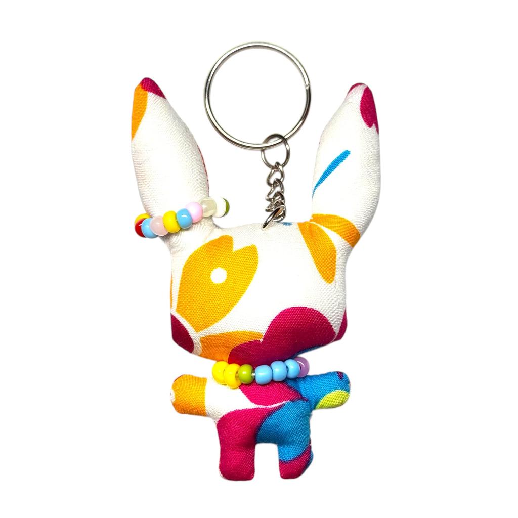 [Gift from the Gods] Thai Monster Doll, amulet doll that eats evil spirits and wards off evil spirits. Keychain, Random Color (Rabbit).