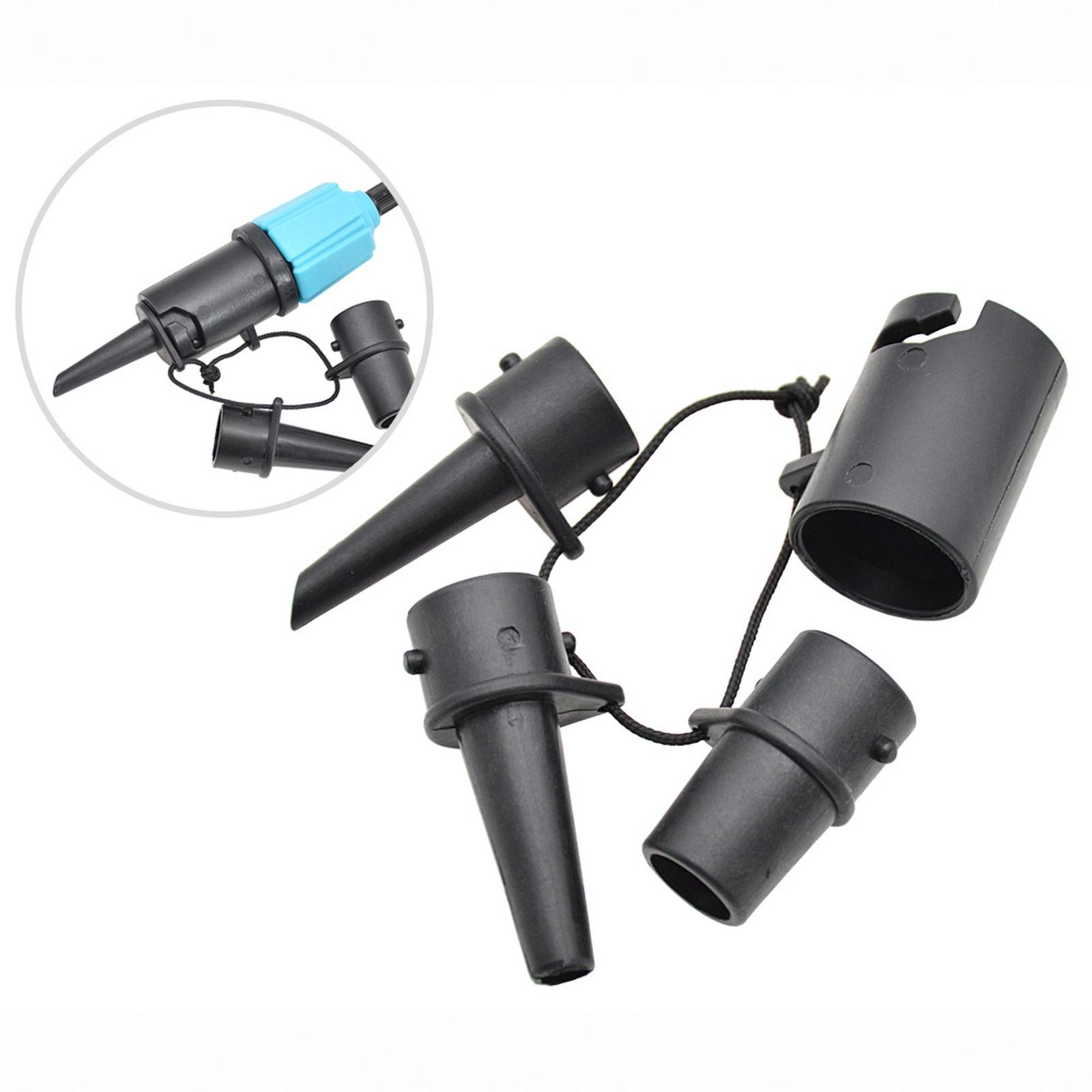 

Paddle Board Inflatable Adapter MultiFunction Converter for Kayak Mattress Bed Inflation Accessories One Size чёрный