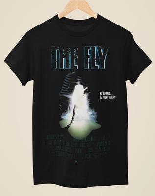 The Fly - Movie Poster Inspired Unisex Black T-Shirt Unisex T-Shirt