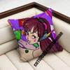 For Juno Ow DVA OOverwatch Throw Pillow Case Sham xcm xcm Square Home Pillowcase Cushion Cover