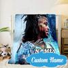 Custom Name Basketball Player Morant Blanket Bed Sofa Blanket Flannel Blanket for Camping, Hiking, Picnic Essentials,gift for Fan Family