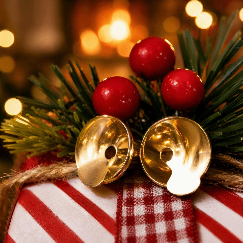 Mini Christmas Gift Box Ornament Artificial Hanging Gift Pendant Holiday Festive
