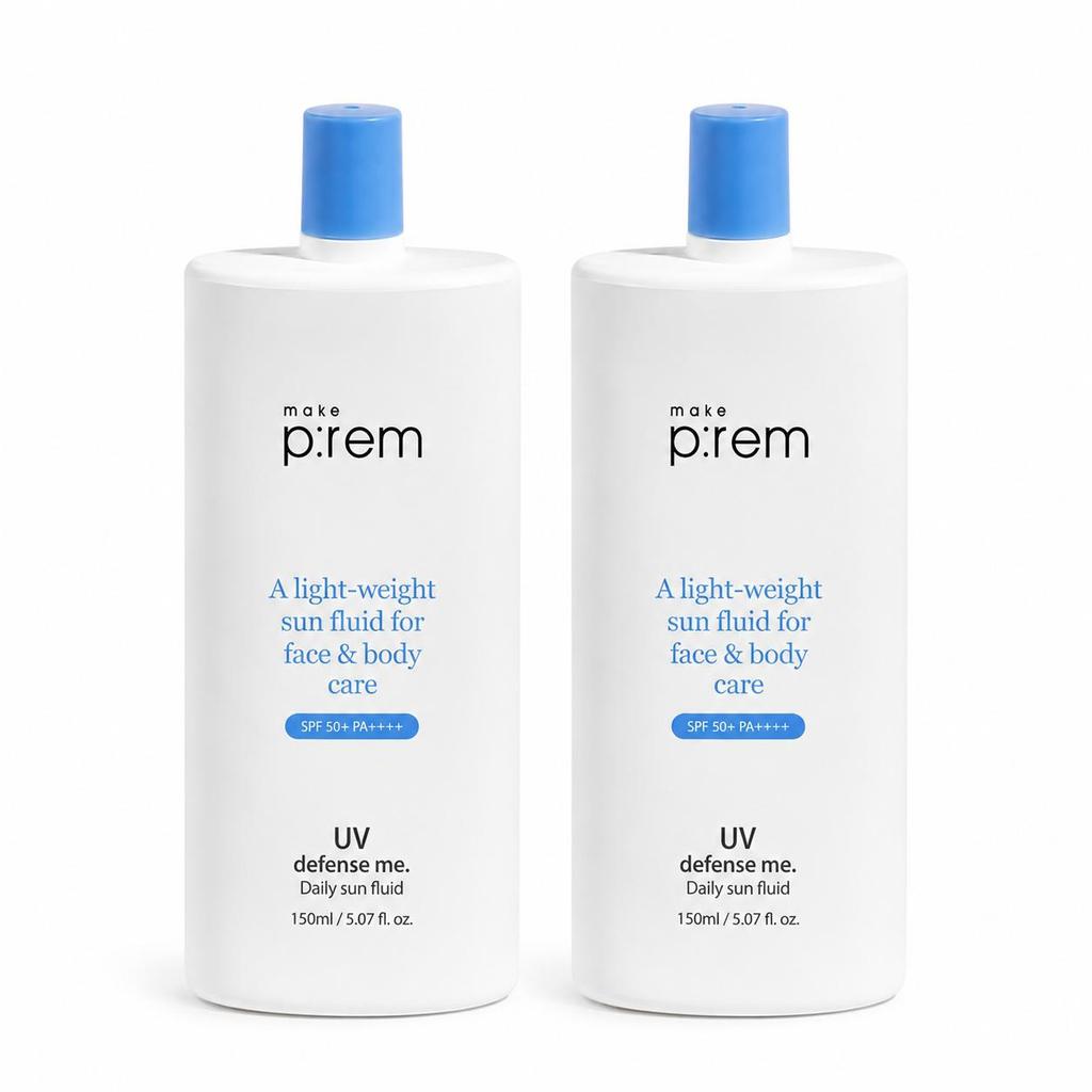 Make P:REM UV Defense Me Denní ochranné mléko na obličej 150 ml × 2 ks