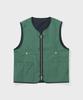 Shirter Brushed Cotton Reversible Vest (Navy Green)