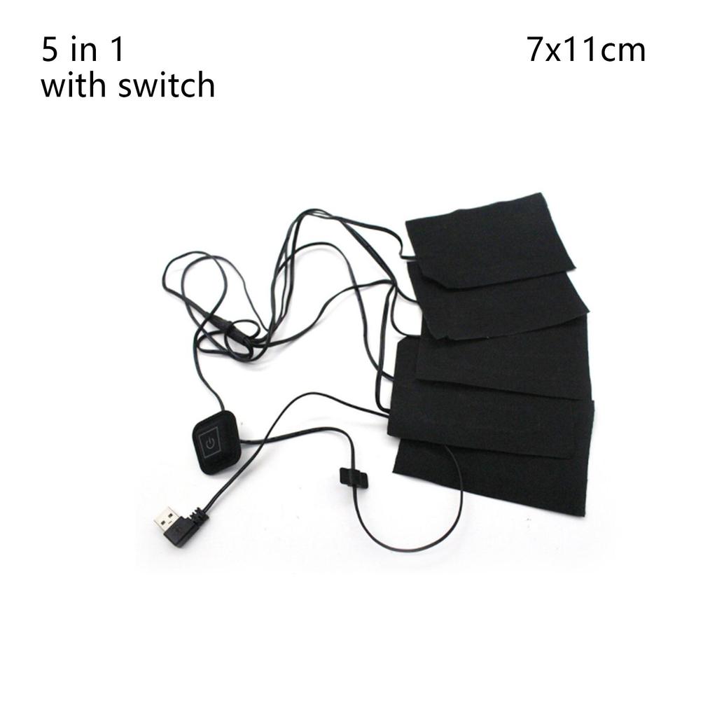 Fibra de Carbon Cald Iarnă Covoraș Încălzit Încălzire Rapidă pentru Spate și Umeri Pânză Paduri Încălzitoare Pad Încălzitor