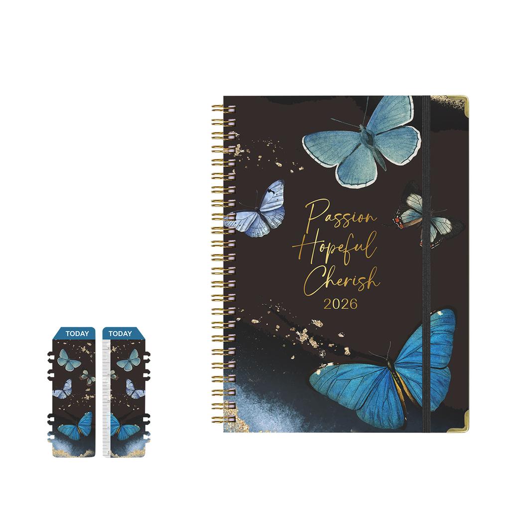 2026 Planner, Stylish Calendar, Ample Notebook Space, Perfect For Recording To Do Lists