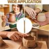 5 Pcs/set Replaceable Pottery Tool Texture Sculpture Diy Craft Teapot Ware Handle Tool Scraping Tool Clay Modeling Tool