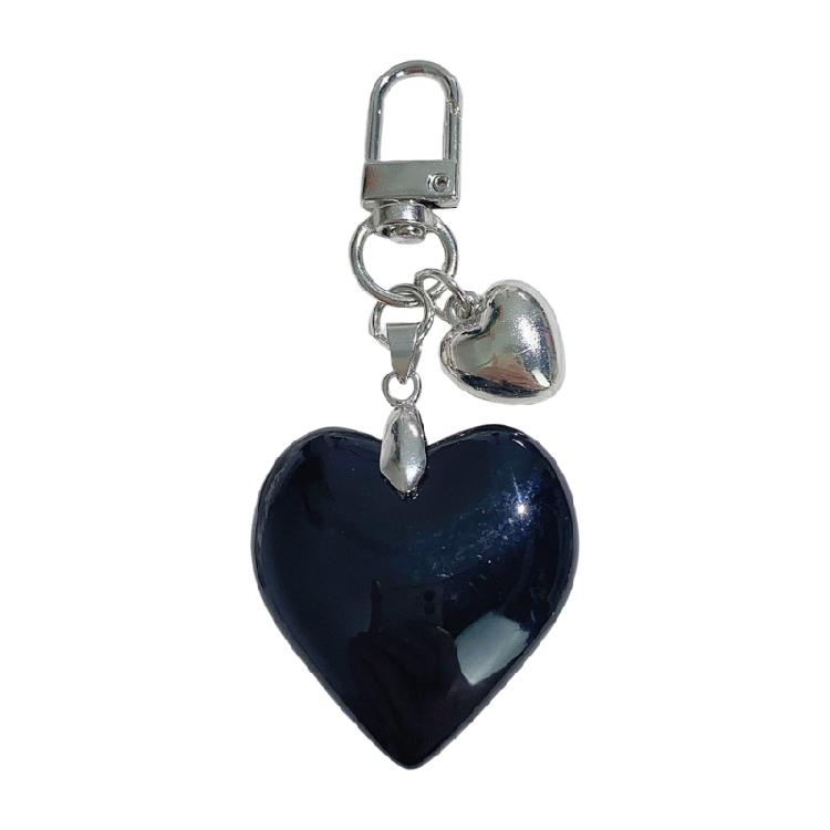 Heart Hanging Charm Multifuntional Fashion Ornament Party Key Jewelry Alloy Texture Great for Friend and Fashion Lover