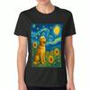 Golden Retriever Pillow Unisex T Shirt, Pure Cotton Premium Print, Durable, Casual Fashion. They See You As A Friend,I See You As A Pillow Graphic Tee