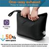 A25F-Reusables Clothes Organizer 24L Hand Roll Compression Storage Bag Travel Luggage Cubes Sealed Packing Bag