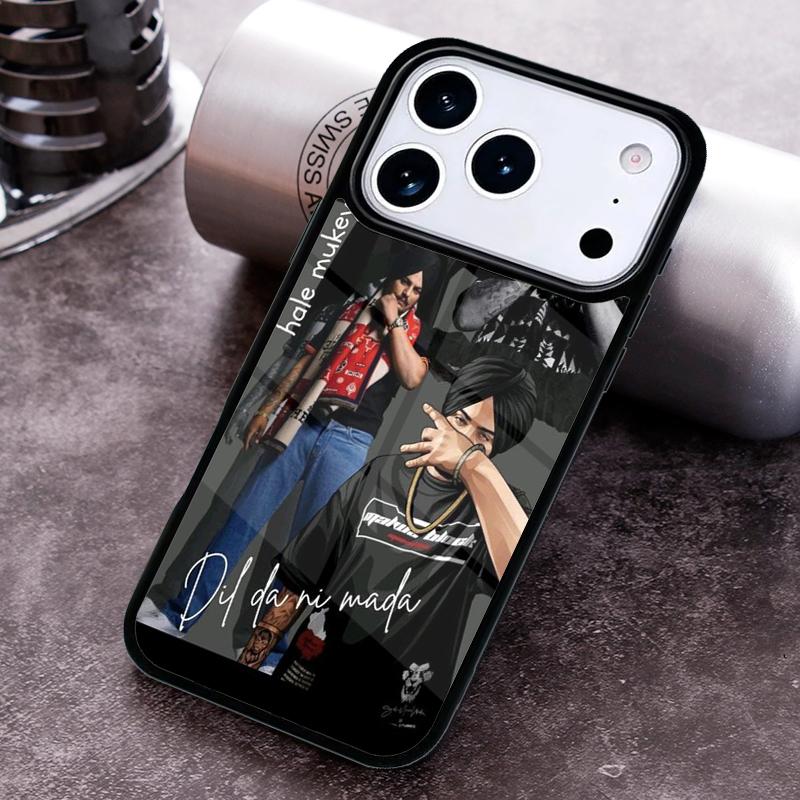 Sidhu Moosewala Phone Case For iPhone 17,16e,15,14,13,12,11,Mini,Pro,MAX soft Silicone Cover