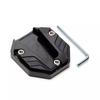 Extension Foot Pad Support Plate Aluminum Alloy Motorcycle Bike Kickstand Extender Foot Side Stand Scooter Motorbike Accessories
