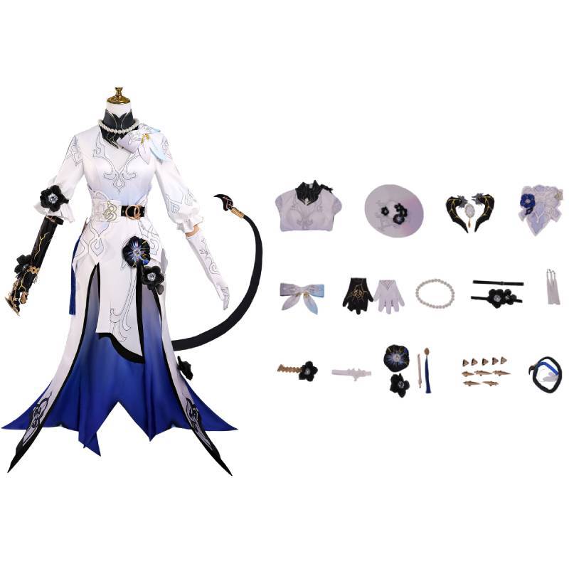 Honkai Star Rail Cosplay Attire With Breathable Fabric For Conventions