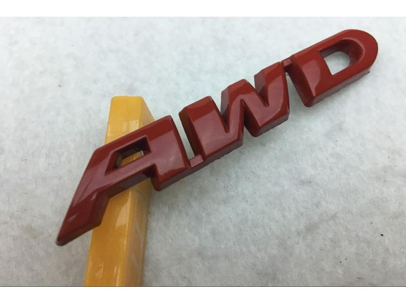 Toyota Highlander & Honda AWD Logo Car Sticker - 4WD Tail Badge