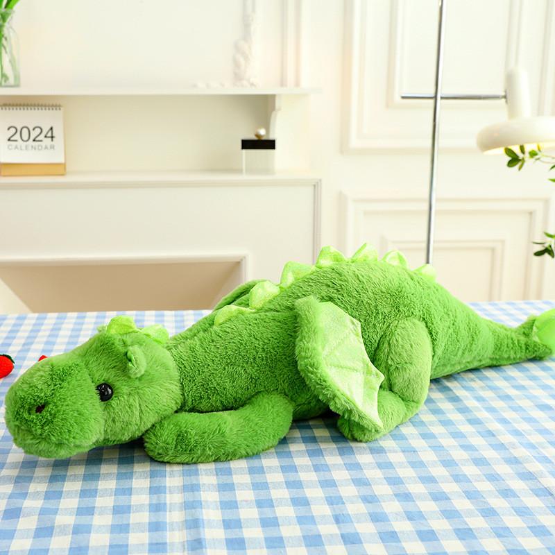 

Dragon Winged Firebreathing Doll With Soft Short Plush For Kids Decor Bedroom Green Dragon,70cm