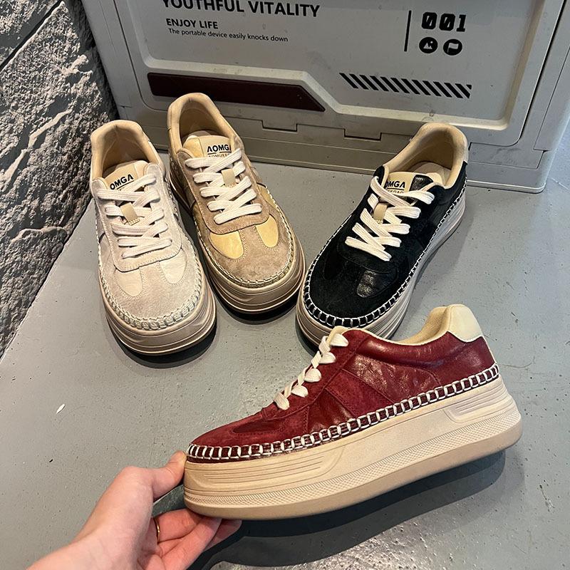 Platform-soled German training shoes women's spring new casual height-increasing Forrest Gump shoes outdoor versatile women's shoes running sports