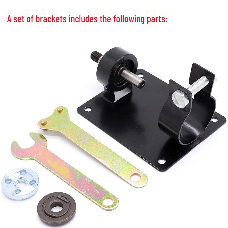 Electric Drill Cutting Base Adapter: Drill-to-Cutting Machine Bracket & Angle Grinder Extension Set
