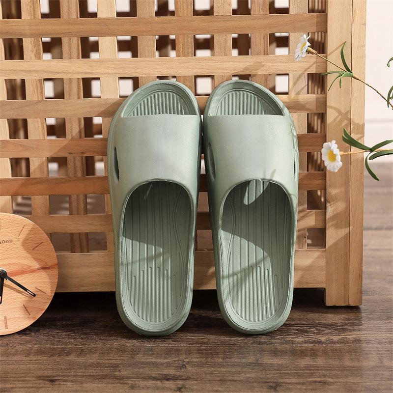 Cool Slippers Women's Summer Home Non-slip Bathroom Bath Couple Eva Deodorant Soft Bottom Stepping On Shit Feeling Women's Slippers