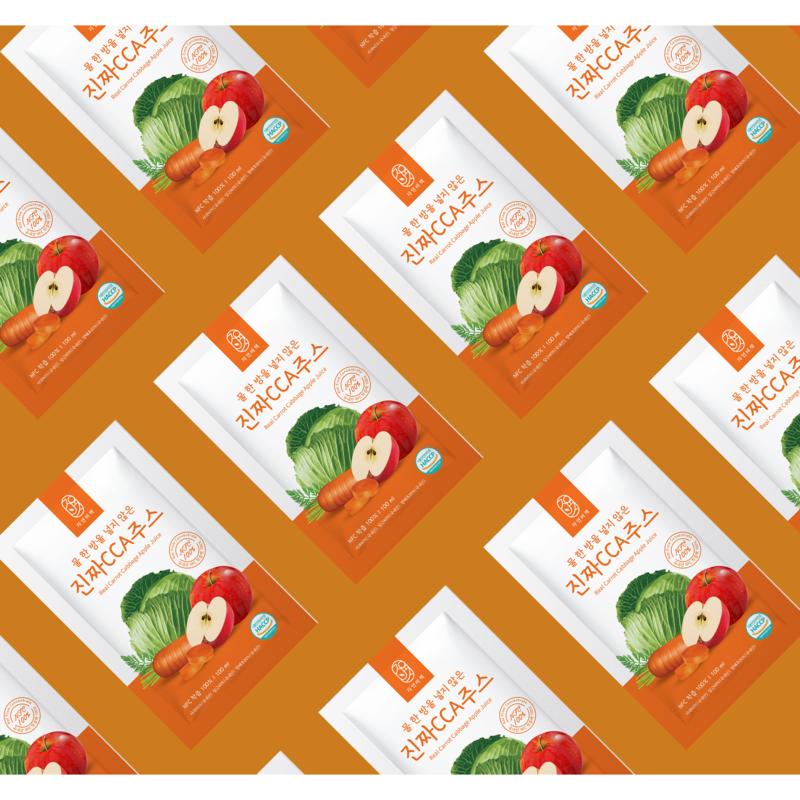 Natural secret CCA juice, ground whole without a drop of water, 100ml, 60 pieces