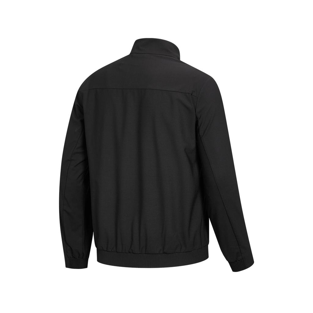 Saucony Star Trail Roaming Woven Stand Collar Zip Long Sleeve Jacket Men jackets SA2269WJ17L-BK001