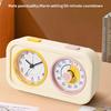 Easy To Use Double Screen Countdowns Timer With Analog Alarm Clock For Precise Cooking Baking And Time Management Tasks