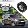 Keilriemenspannerrolle für Land Rover Range Rover 2012-heute Keilriemenspannerrolle mit Schraube Unterlegscheibe Nr. LR036304/LR024791 Schwarz 1 Stück