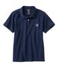 L.L.Bean Women's Premium Double L Polo Shirt, Relaxed Fit, Short Sleeve, US Fit Regular, Size L, Glacial Teal Green, 1000211773