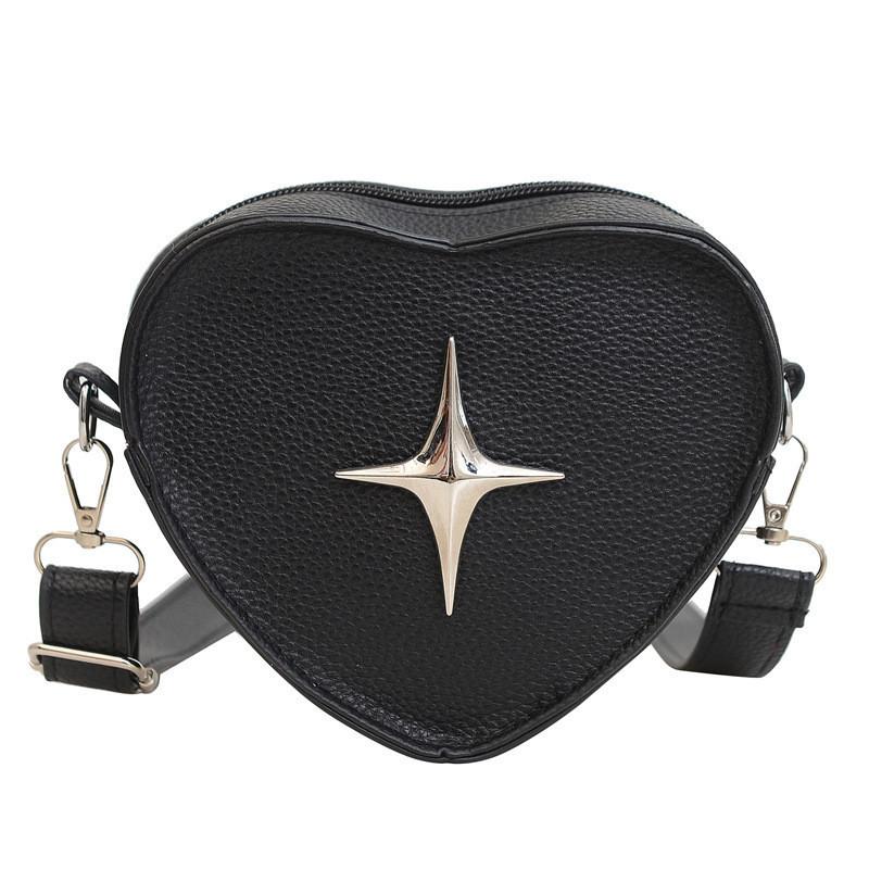 Trendy Heart Shaped Mini Crossbody Bag For Women In Chic Design Ideal For Daily Use