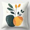 4Pcs Set, Sofa Pillowcase, Simple Home Pillowcase, 17.7 Inches*17.7 Inches, Single Side Printing, Home Decoration, Sofa Waist
