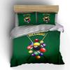 Set de Bolas y Tacos de Billar Múltiples Tamaños Habitación Infantil y de Adultos Exquisito Juego de Ropa de Cama de 3 Piezas, Regalo