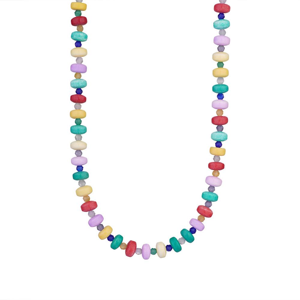 Nově dorazily trendy africké boho barevné dřevěné korálky ručně vyráběné korálkové náhrdelníky pro ženy letní party šperky