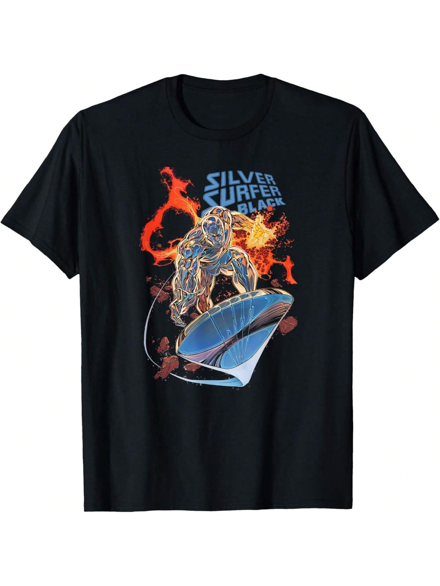 

Silver Surfer Black #1 Comic Cover T-Shirt XXXXXL чёрный