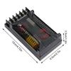 2Pcs 2 Way Car Audio Crossover Overcurrent Protection Universal Heat Dissipation Speaker Frequency Divider