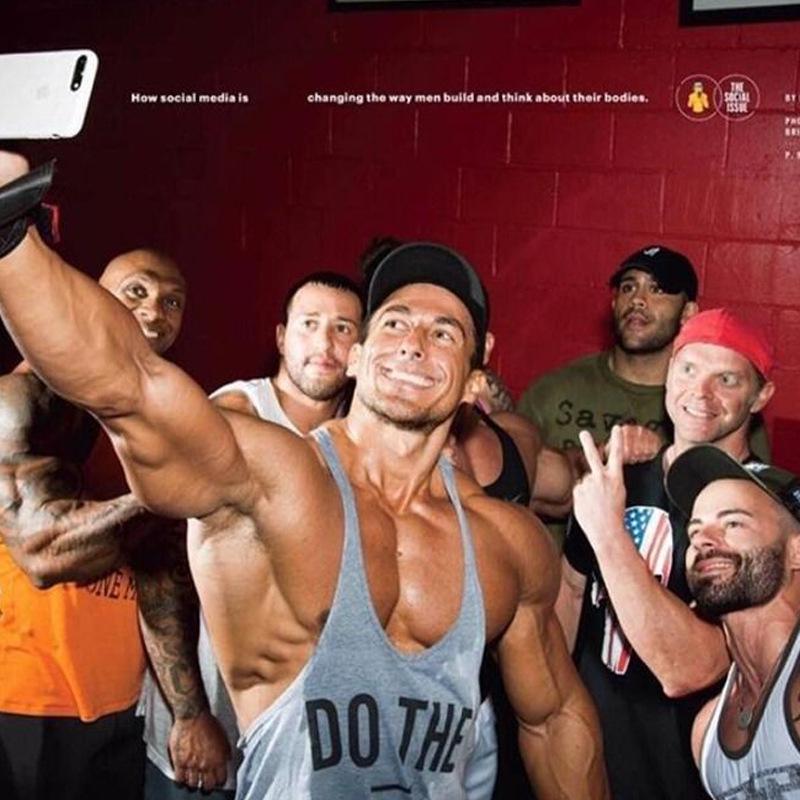 Men's European American Fitness Y-Back Sleeveless Training Vest