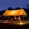 LED Light String Portable Camping Lights 1800mAh Rechargeable 8m Outdoor Atmosphere Tent Wedding Christmas Decor Strip Star Lamp