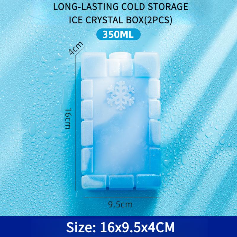 GIANXI Food Cooling Ice Crystal Box Reusable Portable Fast Cold Pack Outdoor Camping Food Fresh Cooler